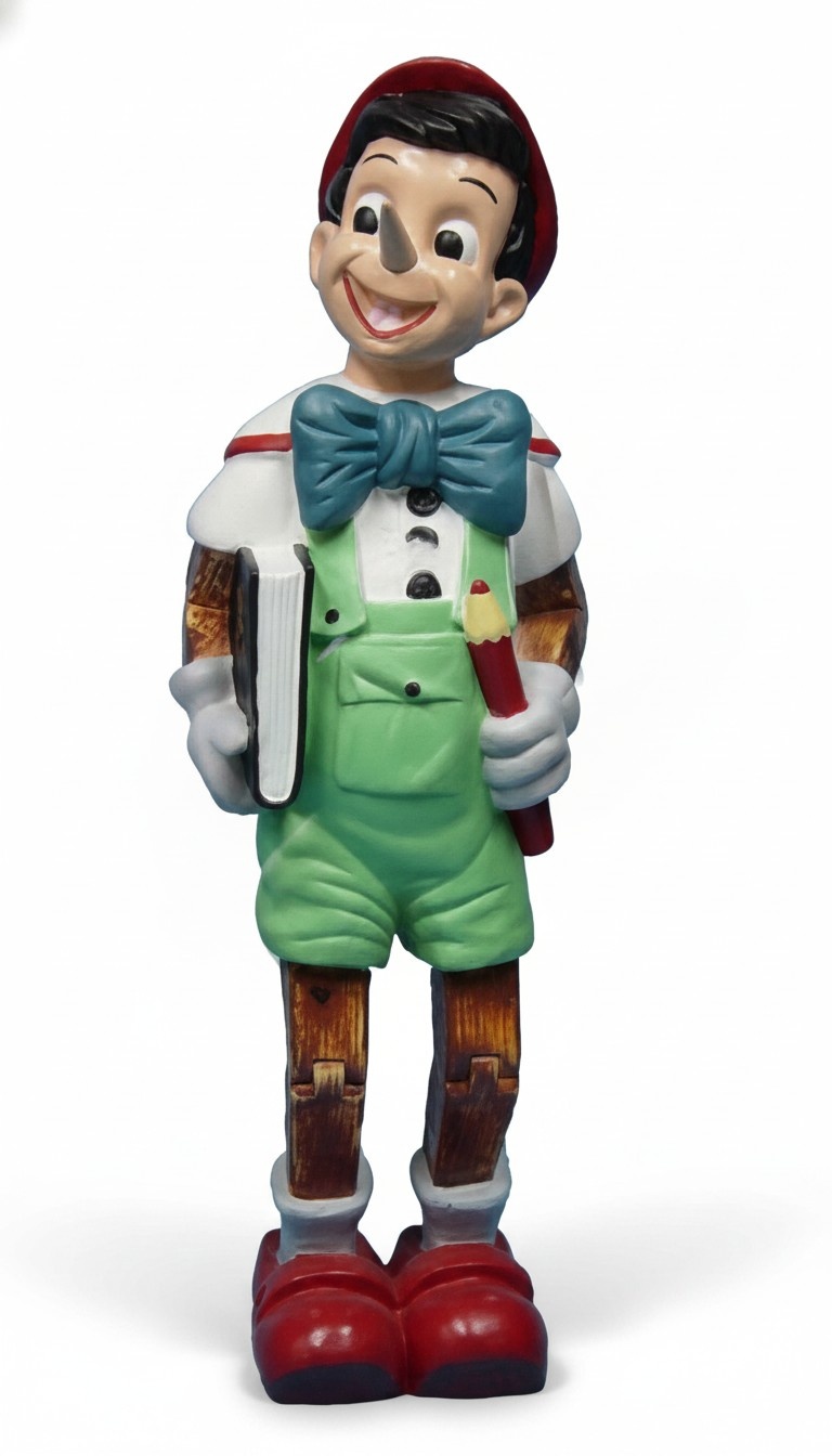 Design Pinocchio Figur Statue Skulptur Figuren Skulpturen Dekoration Deko