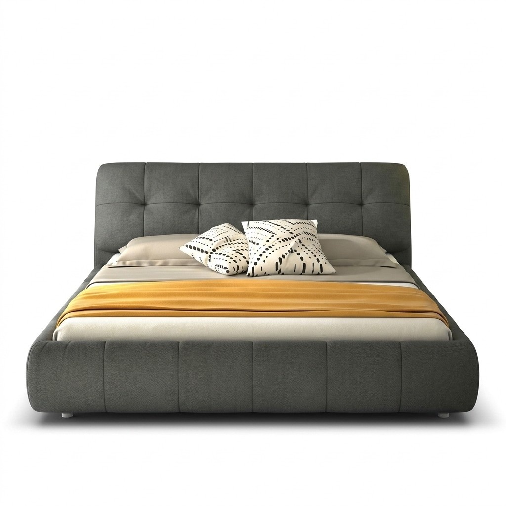 Design Polster Bett Betten Leder Doppel Hotel Ehe Schlafzimmer