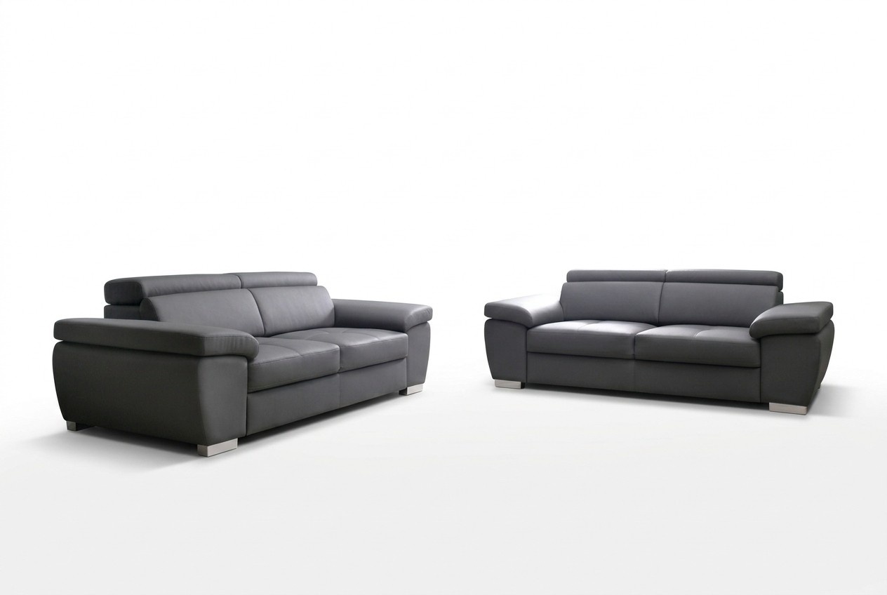 Design Polster Sitz Couch 2 Sitzer Garnitur Sofa Sofas Couchen Textil Stoff Neu