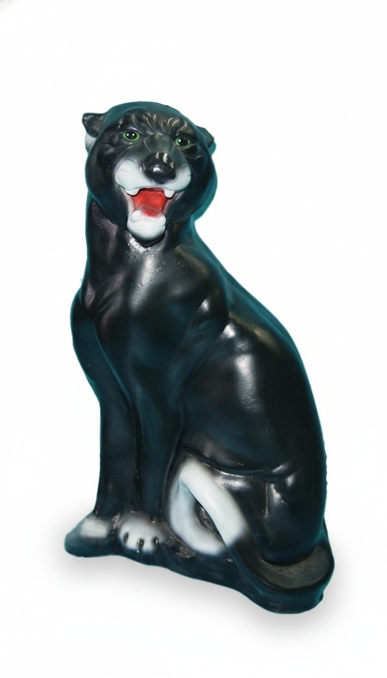 Design Puma Figur Statue Skulptur Figuren Neu Skulpturen Garten