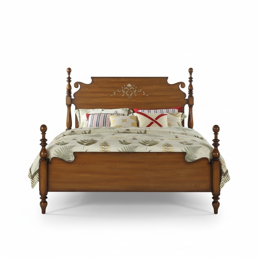 Schlafzimmer Design 3tlg Bett 2x Nachttisch Amerikanische Luxus Betten Set Möbel