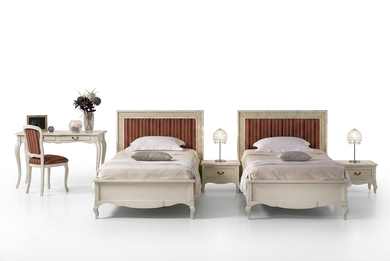 Design Schlafzimmer 6tlg Schlafzimmer Komplett Set Bett Nachttisch Sekretär Holz