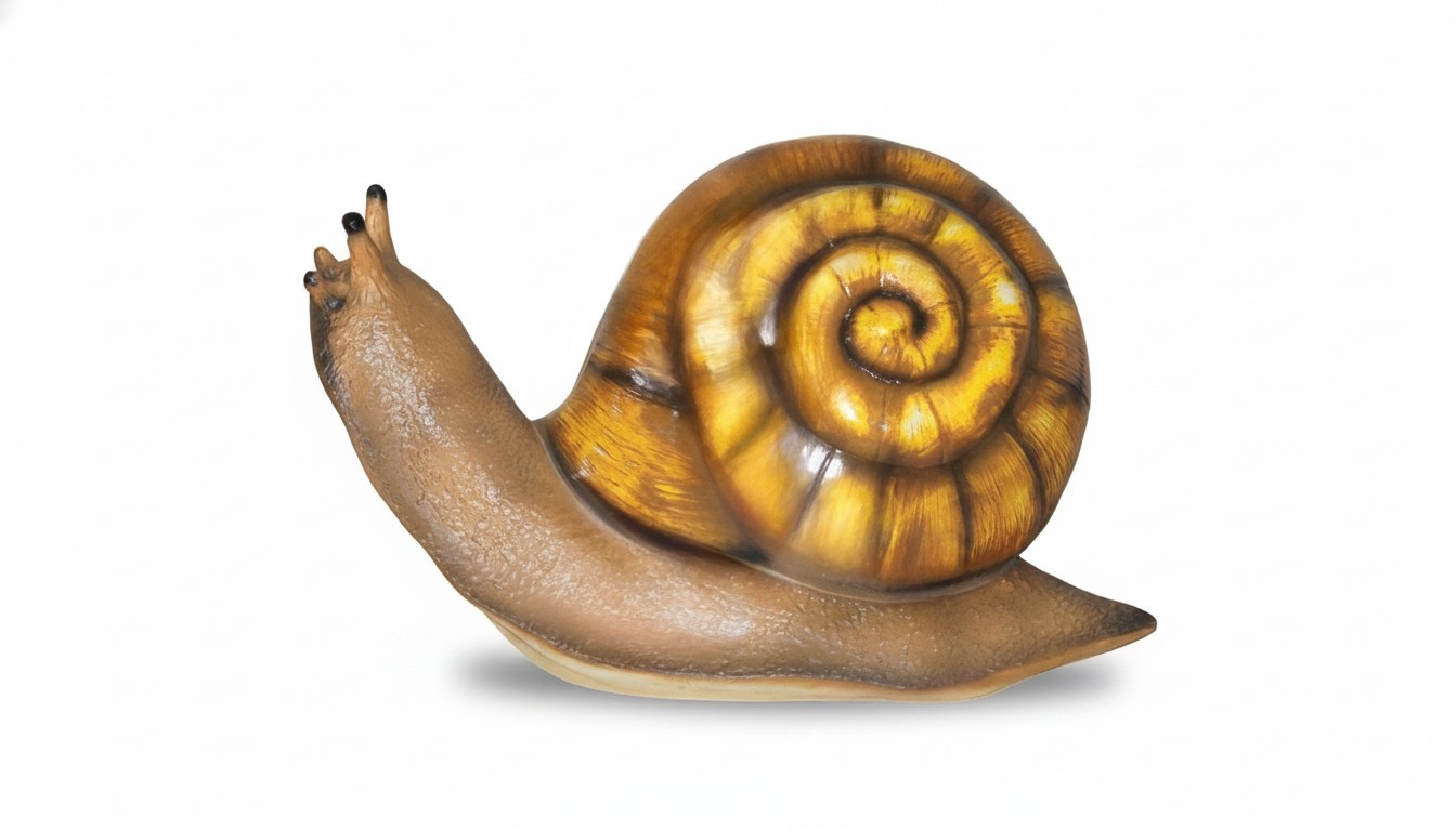 Design Schnecke Figur Garten Statue Skulptur Figuren Skulpturen