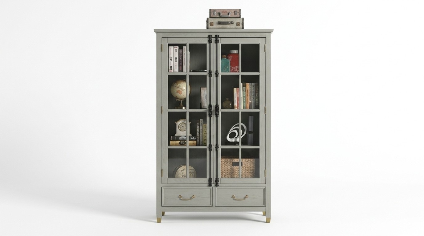 Design Schrank Vitrine Standregal Aktenregal Büroregal Regal Bücherschrank