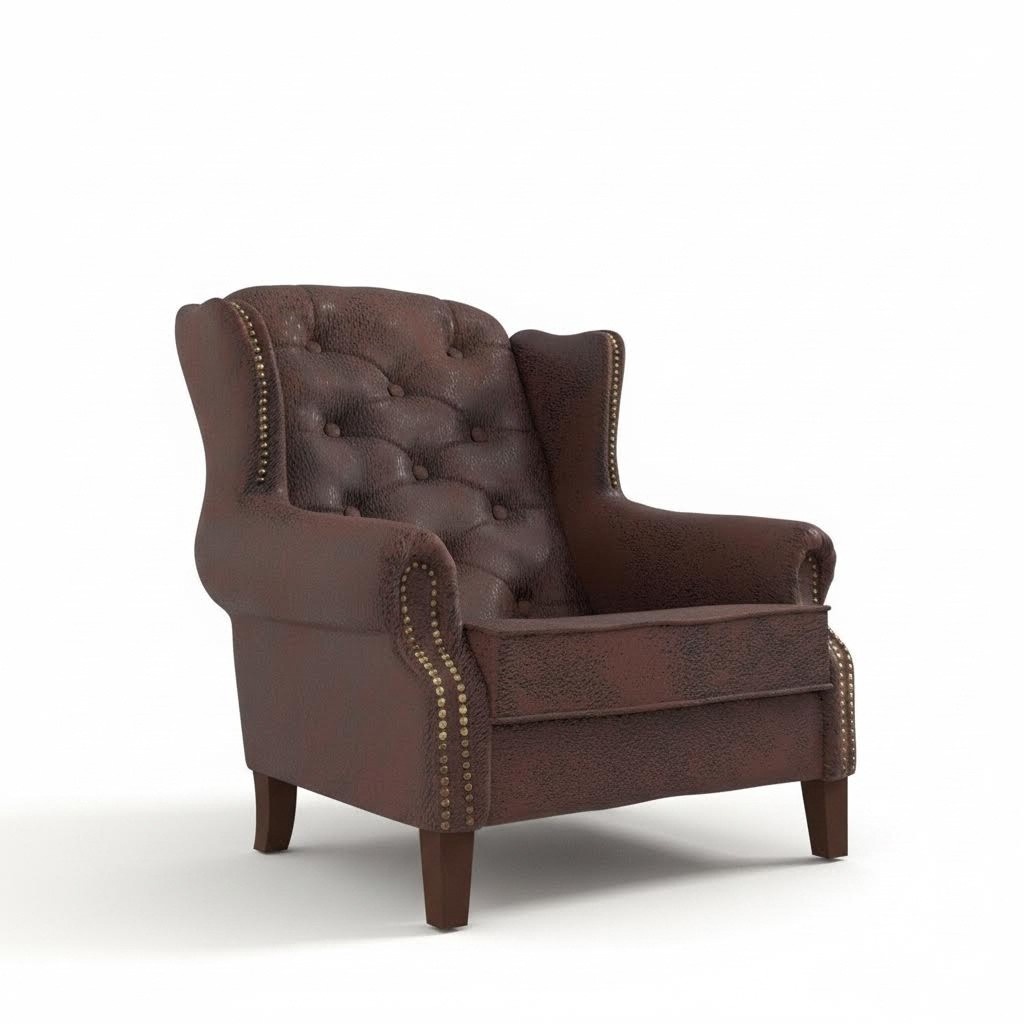 Design Sessel Leder Luxus Fernseh Couch 1 Sitzer Sofa Relax Lounge