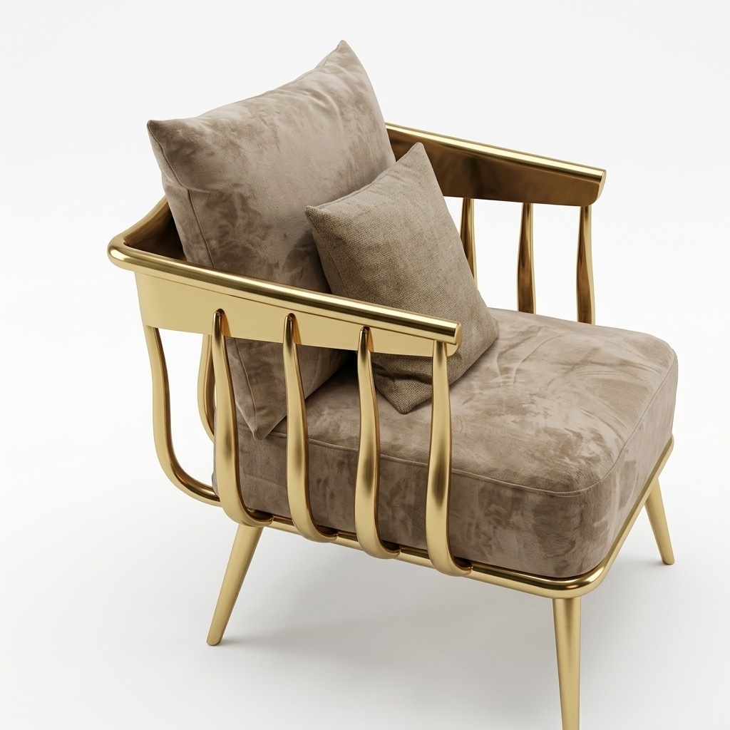 Design Sessel Metall Lounge Club Neu Garnitur Stuhl Stühle Relax Gruppe