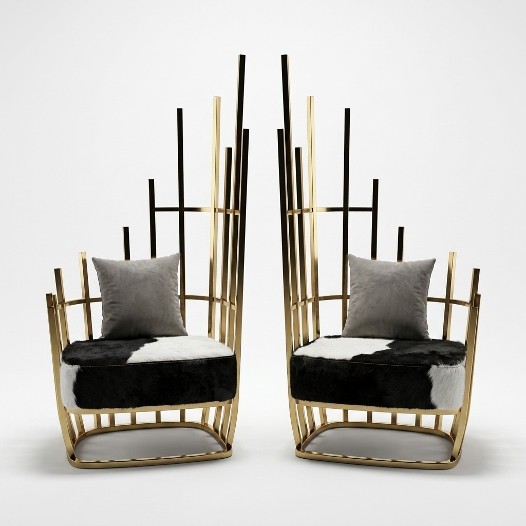 Design Sessel Metall Lounge 8x Set Neu Garnitur Stuhl Stühle Relax Gruppe