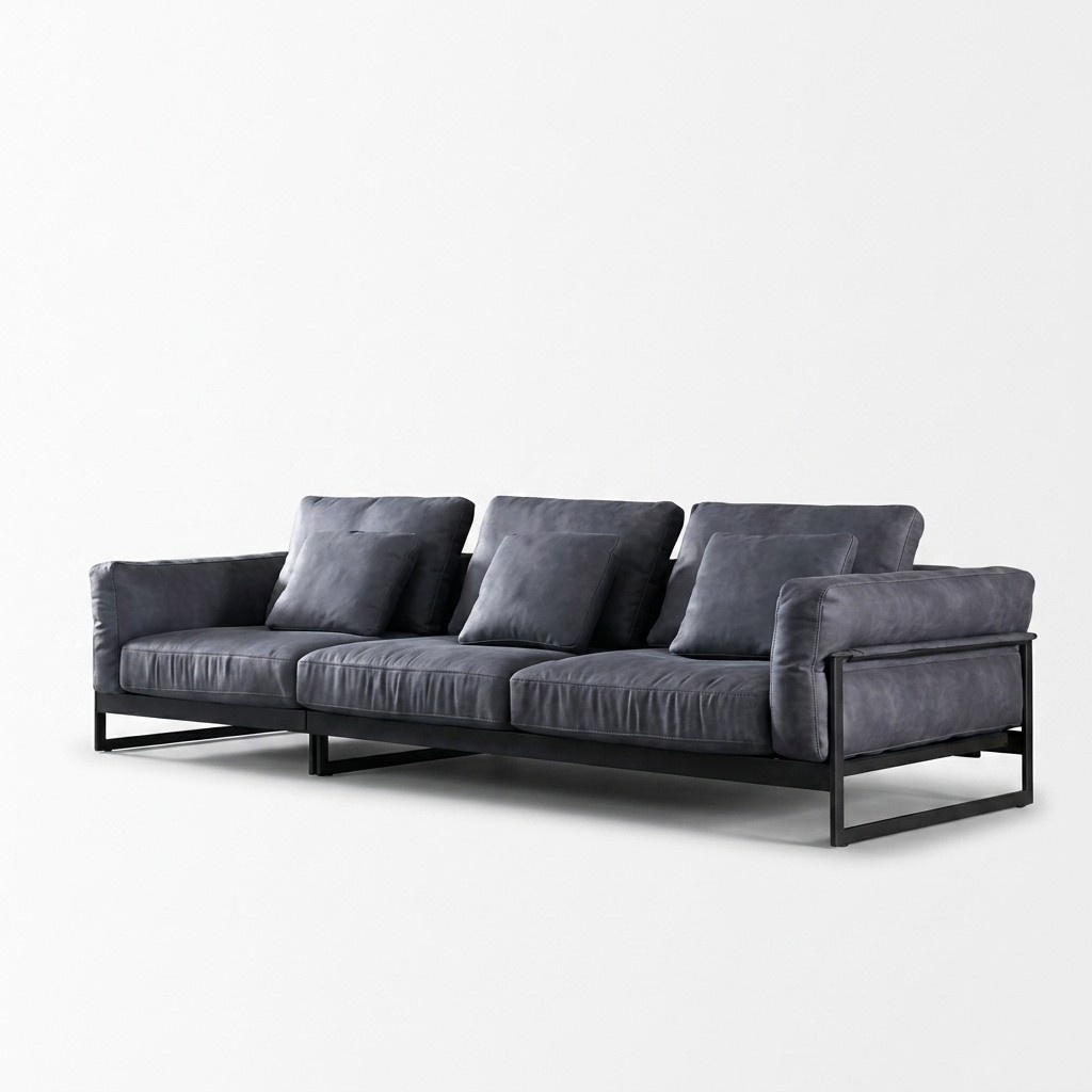 Design Sofa 2 Sitzer Wohnzimmer Couch Couchen Polster Sofas Neu XXL