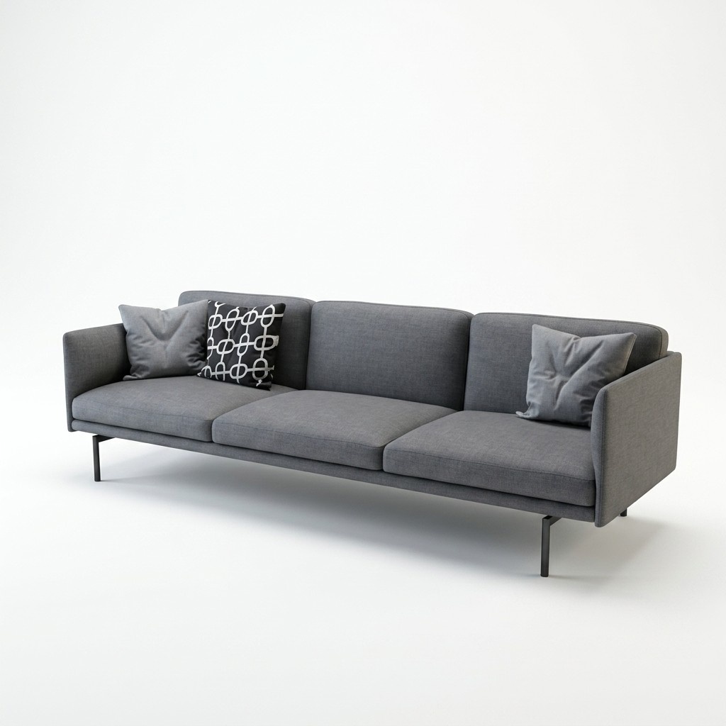 Design Sofa 3 Sitzer Wohnzimmer Couch Couchen Polster Sofas Dreisitzer
