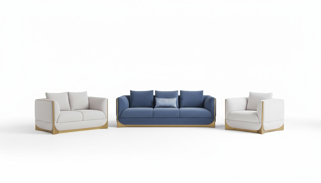 Design Sofa Couchen Couch Modern Luxus Sofagarnitur 321 Sitzer Set Neu Polster