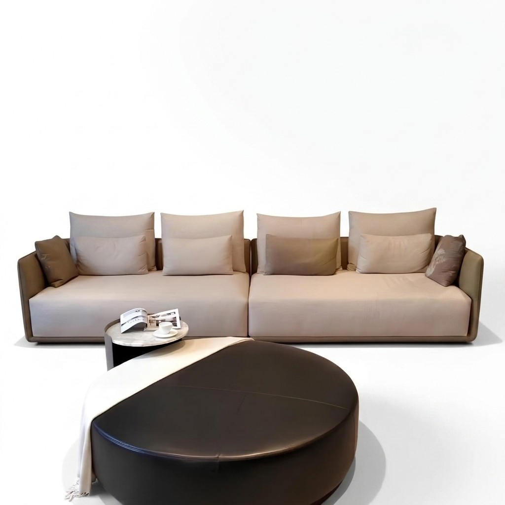 Design Sofa Moderne Viersitzer Couch Polster Sitz Sofas Möbel Big Sofas