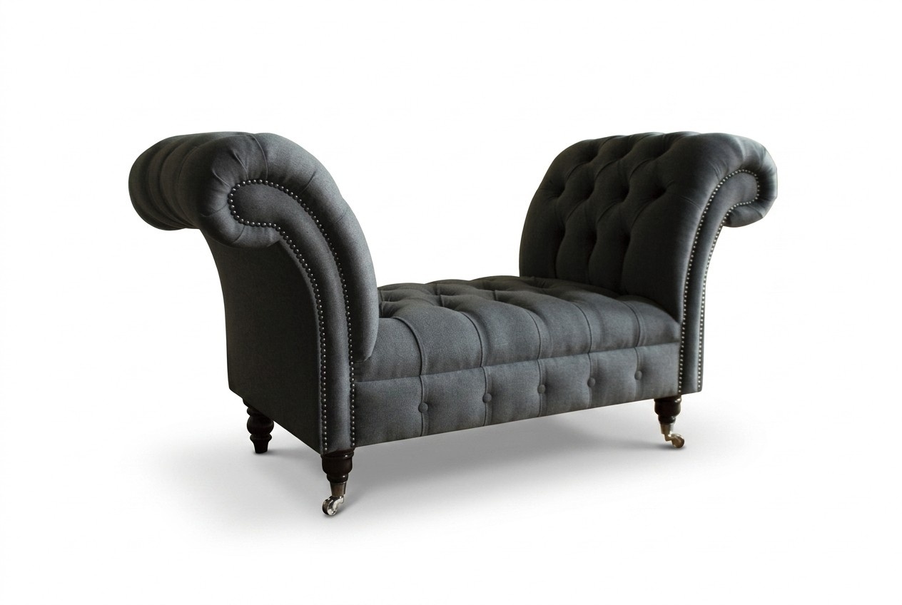 Design Sofa Sessel Couch Hocker Polster Ottomane Textil Samt