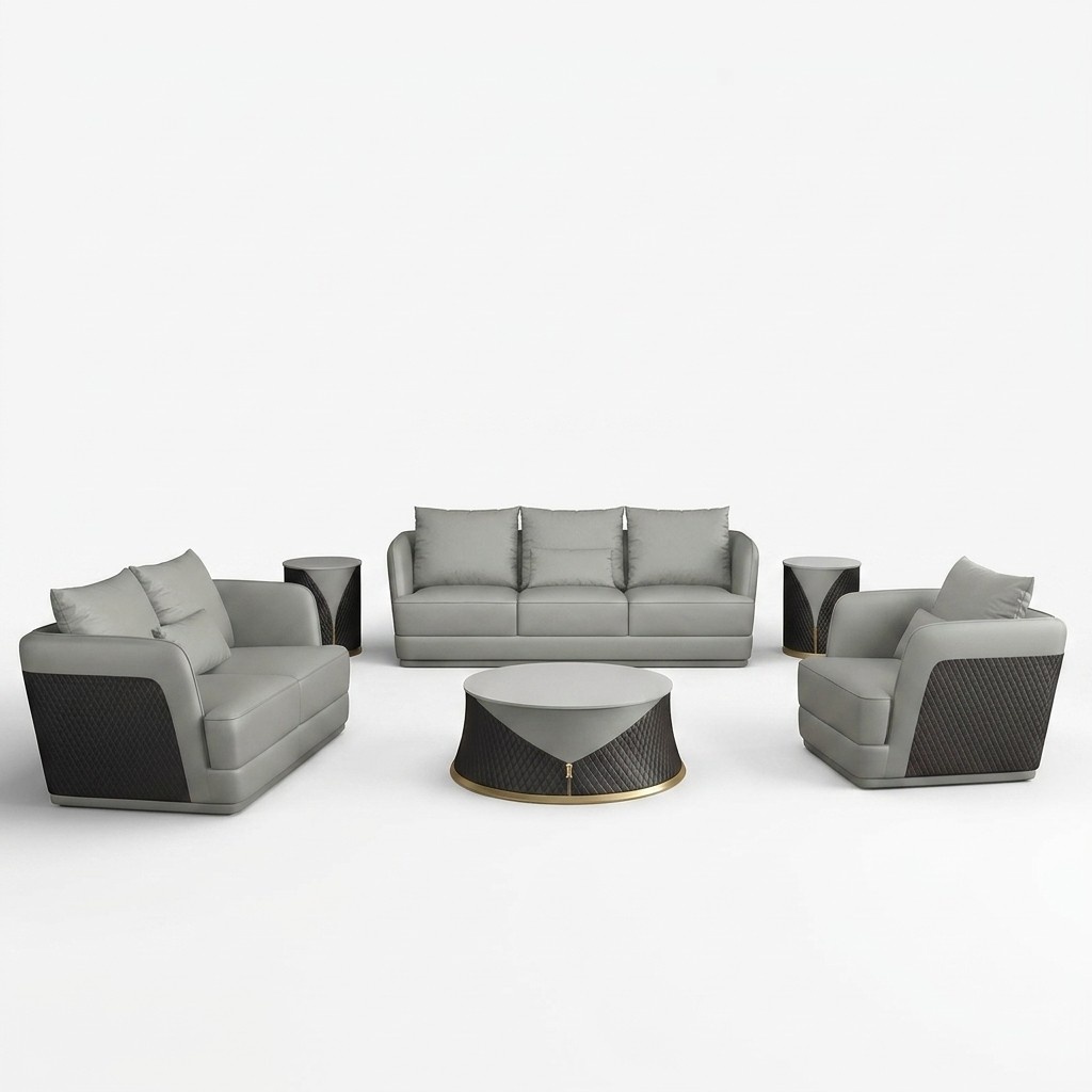 Design Sofagarnitur Sitz Polster Couch 321 Garnituren Ledersofa Polster Couchen