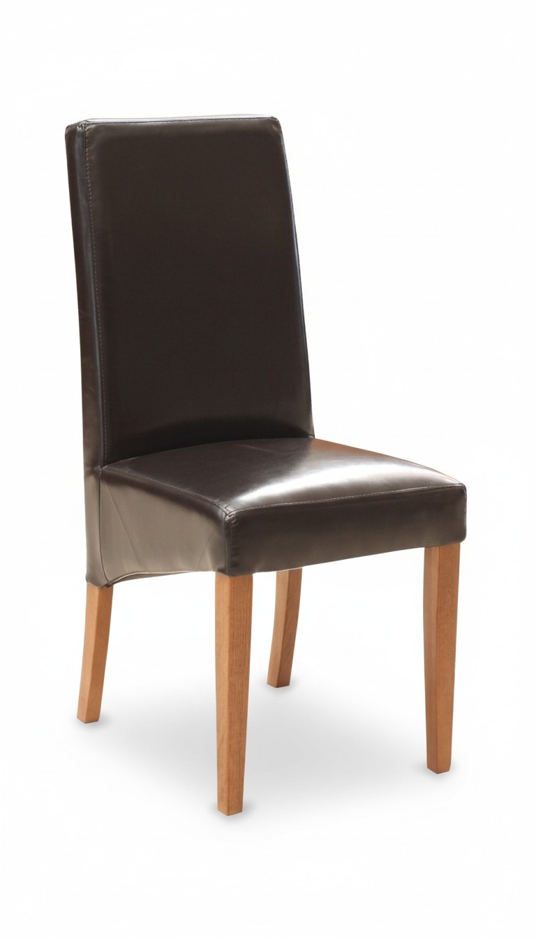 Design Stuhl Gruppe 8x Stühle Set Sessel 100% Leder Neu Esszimmer Restaurant Neu