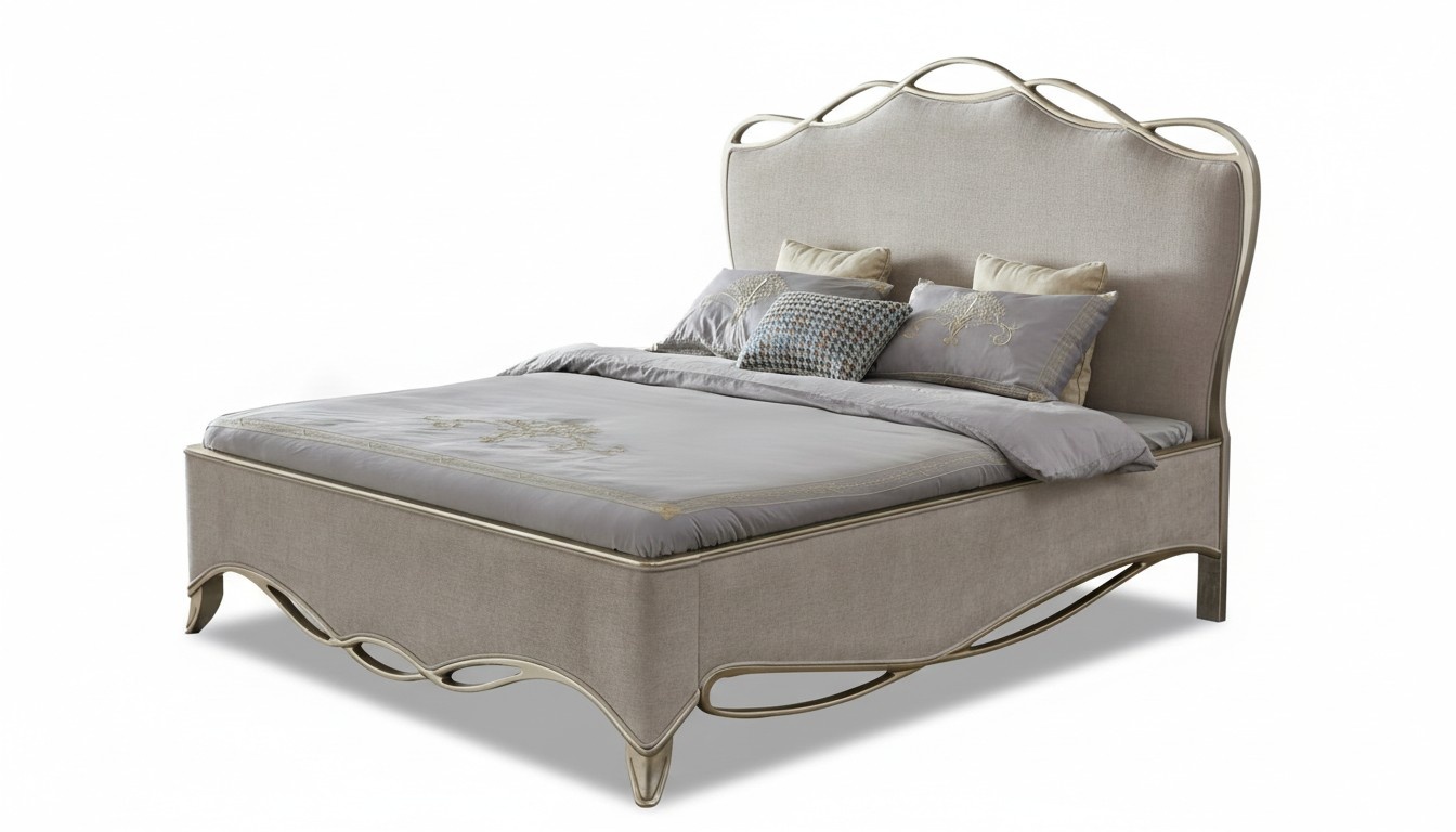 Design Textil Bett Luxus Polster Betten Doppel Schlafzimmer 180x200 Moderne