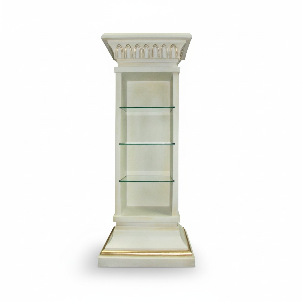 Design Vitrine Regal Glas Bar Säule Schrank Vitrinen Regale Schrank