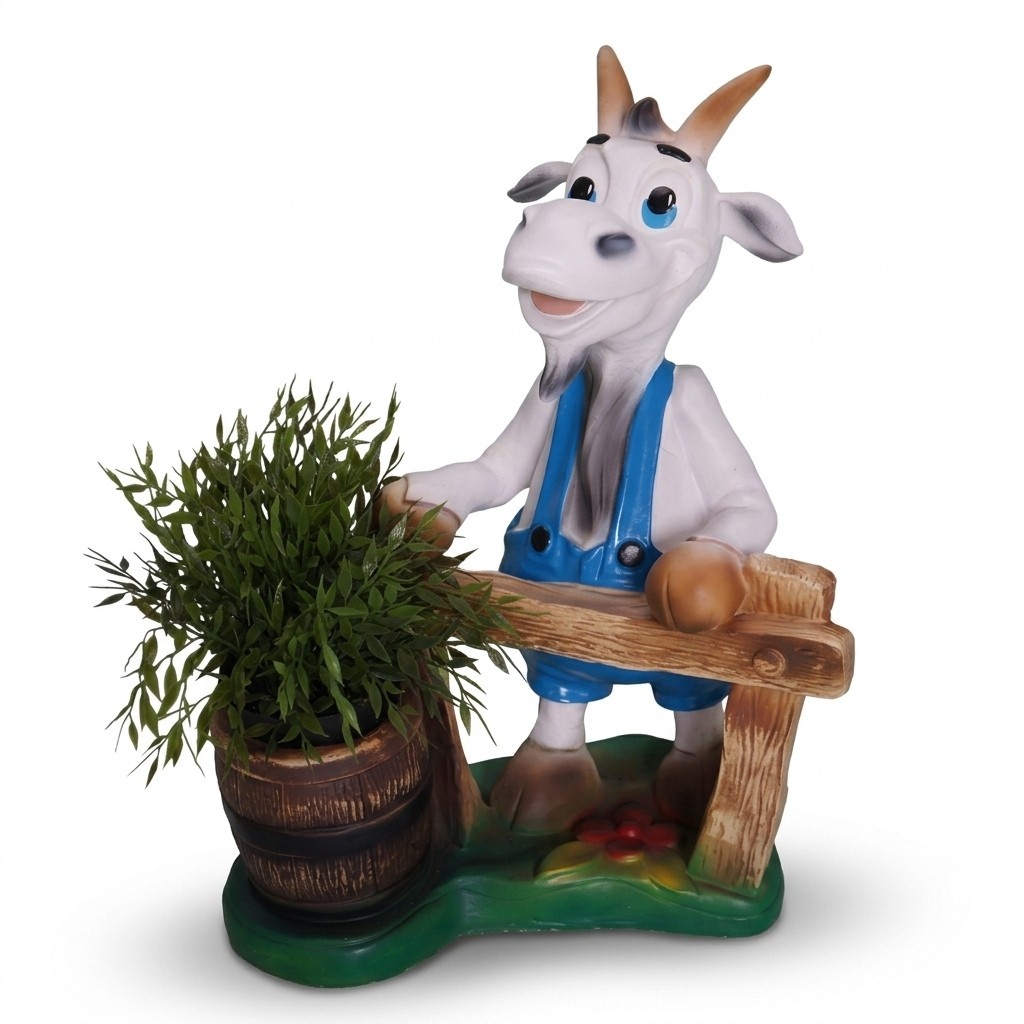 Design Ziege Figur Statue Skulptur Figuren Skulpturen Dekoration Deko