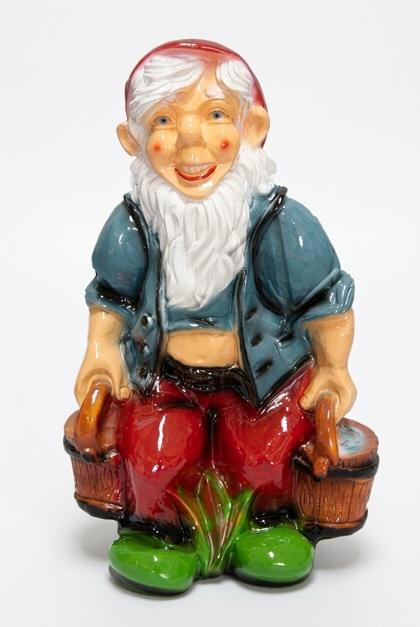Design Zwerg Figur Garten Statue Skulptur Figuren Skulpturen Dekoration