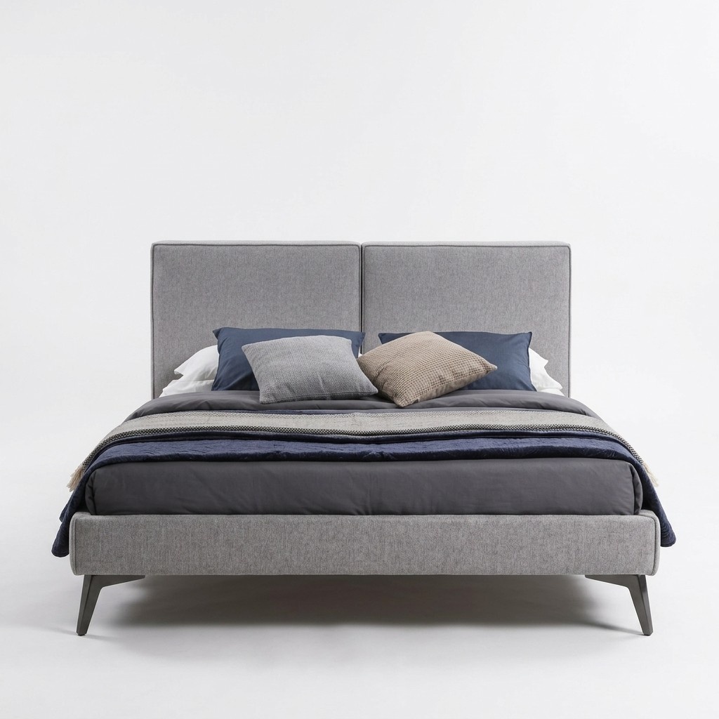 Designer Bett 180x200 Leder Textil Betten Doppel Schlaf Zimmer Luxus Ehe Hotel