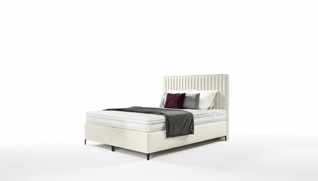 Designer Bett Doppelbett Luxus Schlafzimmer Polsterbett 160x200cm Modern Stil