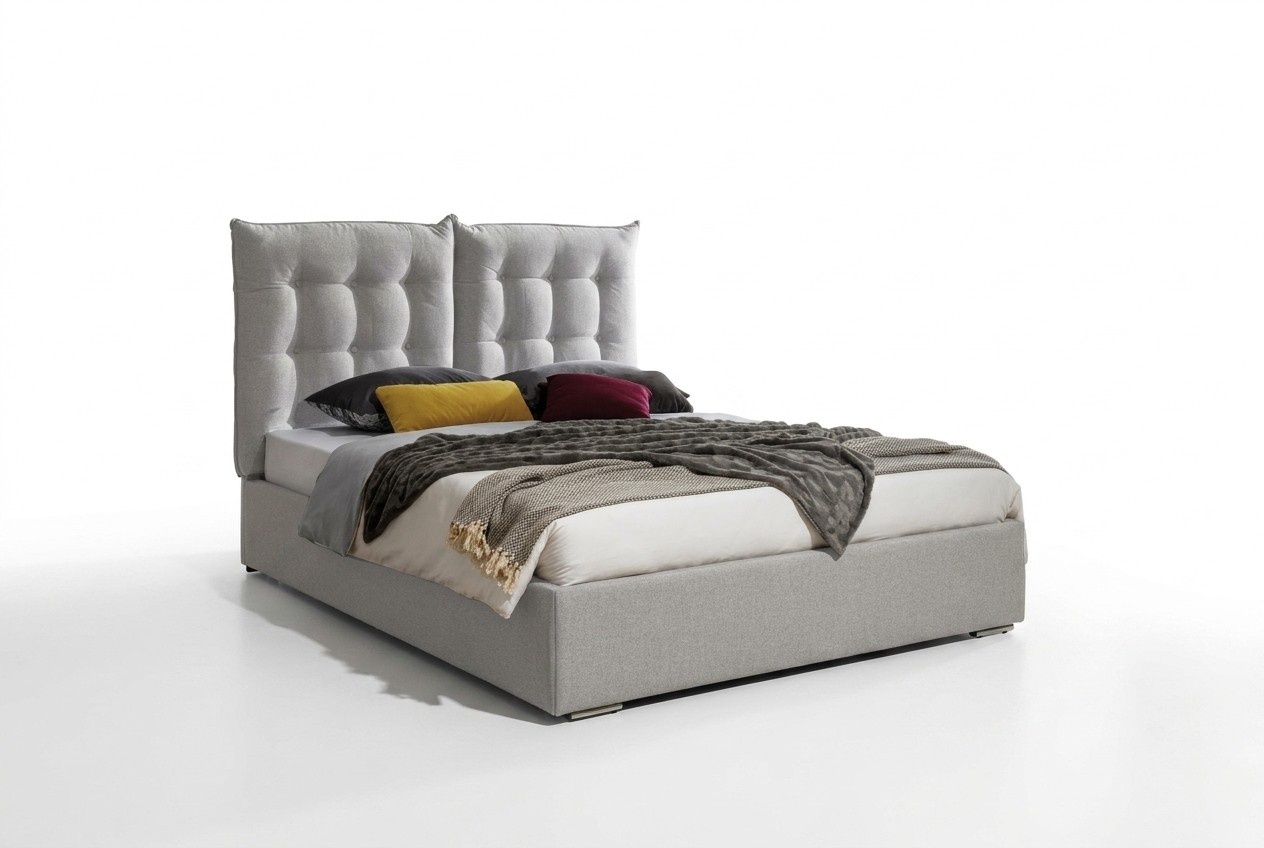 Designer Bett Schlafzimmer Betten Textil Leder Hotel Luxus Polster Samt