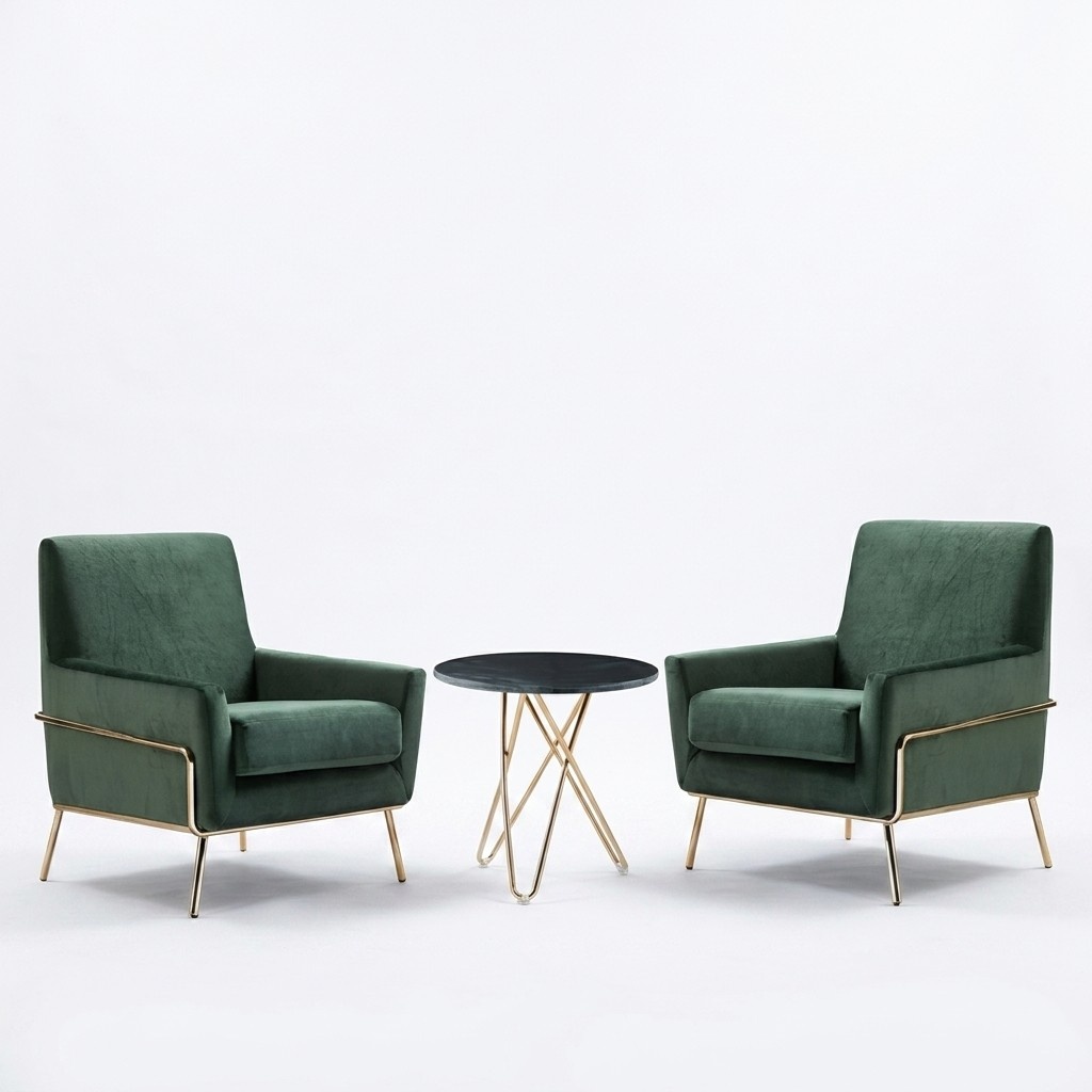 Designer Club Lounge Sessel Relax Hotel Stuhl Set Garnitur Gruppe Luxus