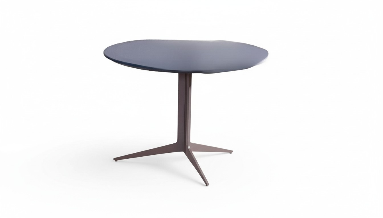 Designer Couch Tisch Sofa Rund Beistell Tische Metall Italienische Möbel Holz