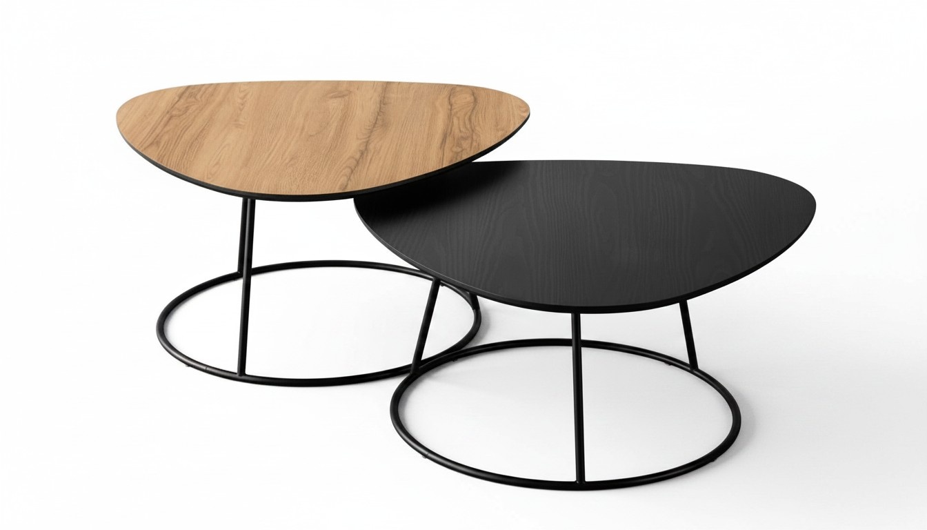 Designer Couchtisch Luxus Tisch Wohnzimmertisch 2tlg Kaffeetisch Beistelltisch