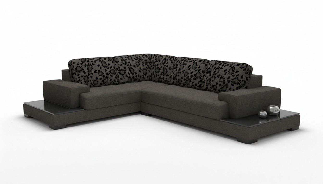 DESIGNER ECKSOFA ECKCOUCH COUCH GARNITUR TEXTIL NEU ! STOFFSOFA SOFAGARNITUR