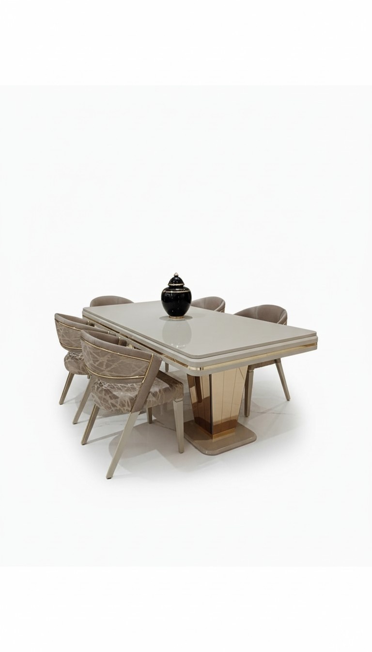 Designer Esstisch Ausdrucksstarkes Tischdesign Elegantes Moderne