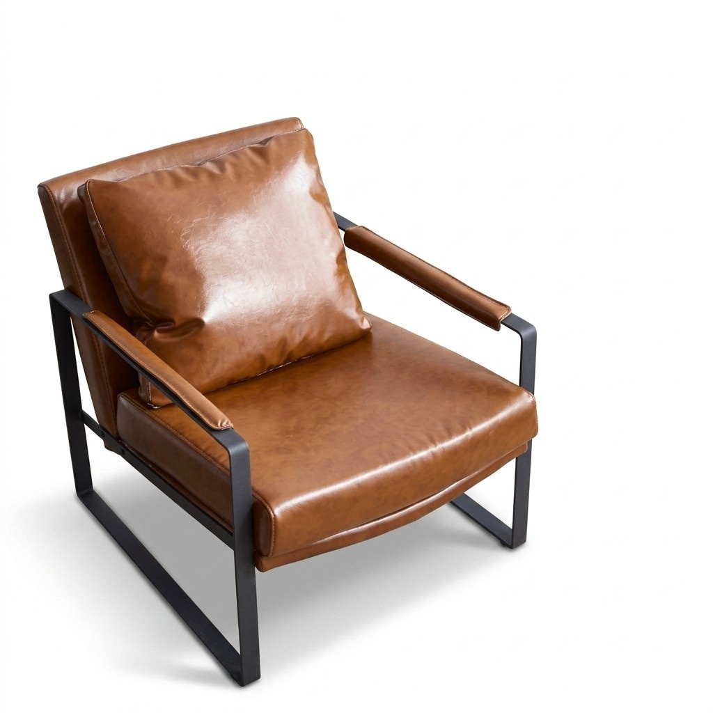 Designer Lehn Stuhl Polster Sofa Sitzer Fernseh Wohnzimmer Sessel Club