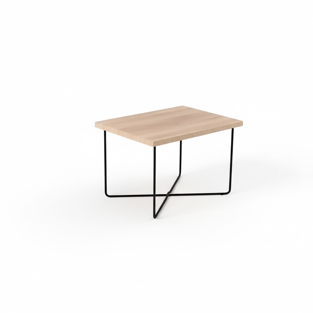 Designer Metall Couchtisch Holzmöbel Arbeitszimmer Einrichtung Büromöbel