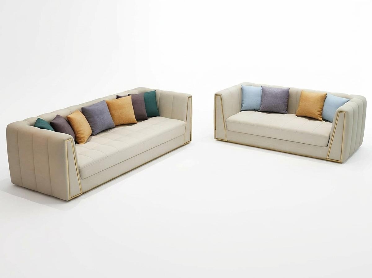 Designer Möbel Wohnzimmer Poster Sofa Couch Sofagarnitur Garnituren