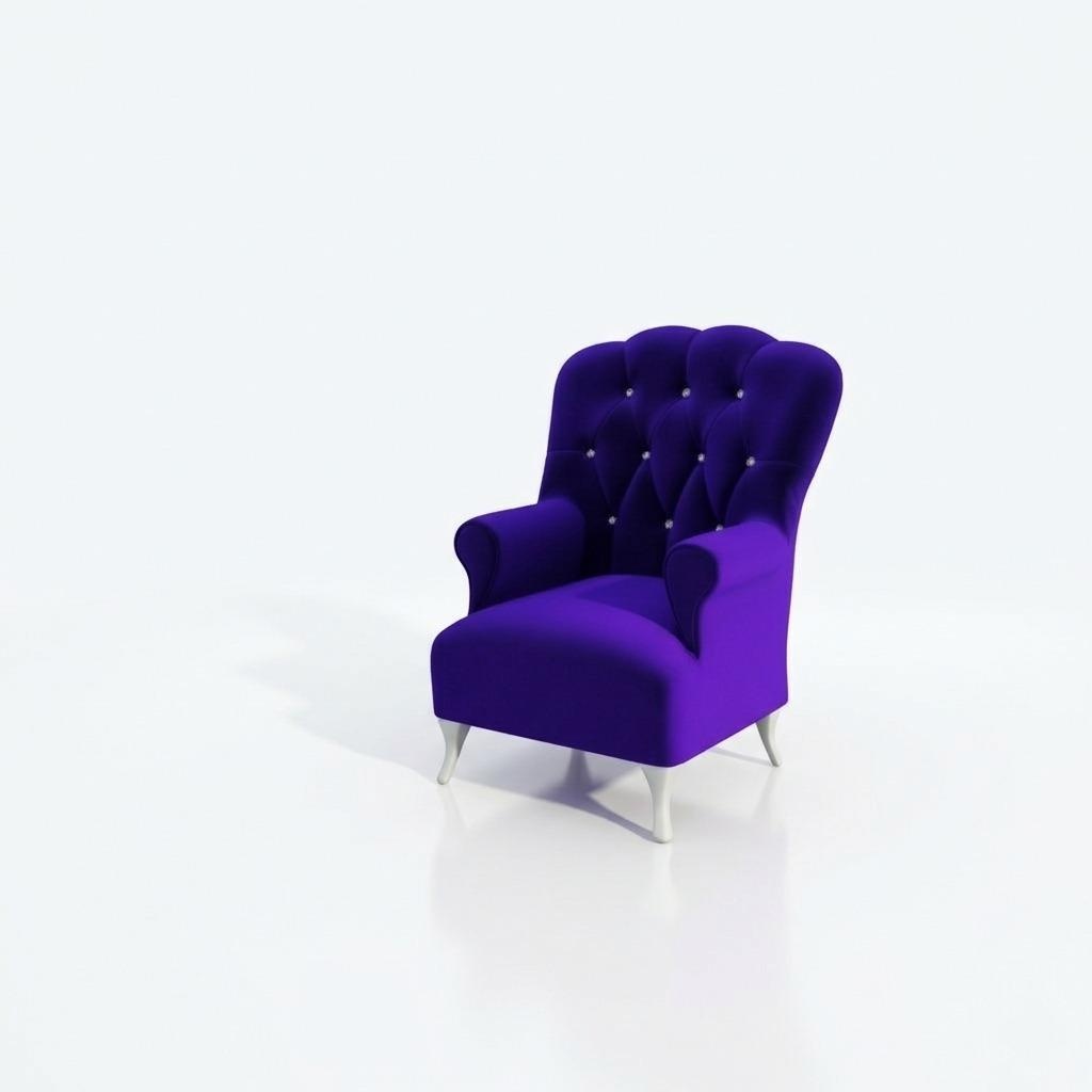 DESIGNER OHREN SESSEL POLSTER CHESTERFIELD ENGLISH KRISTALLSTEINE