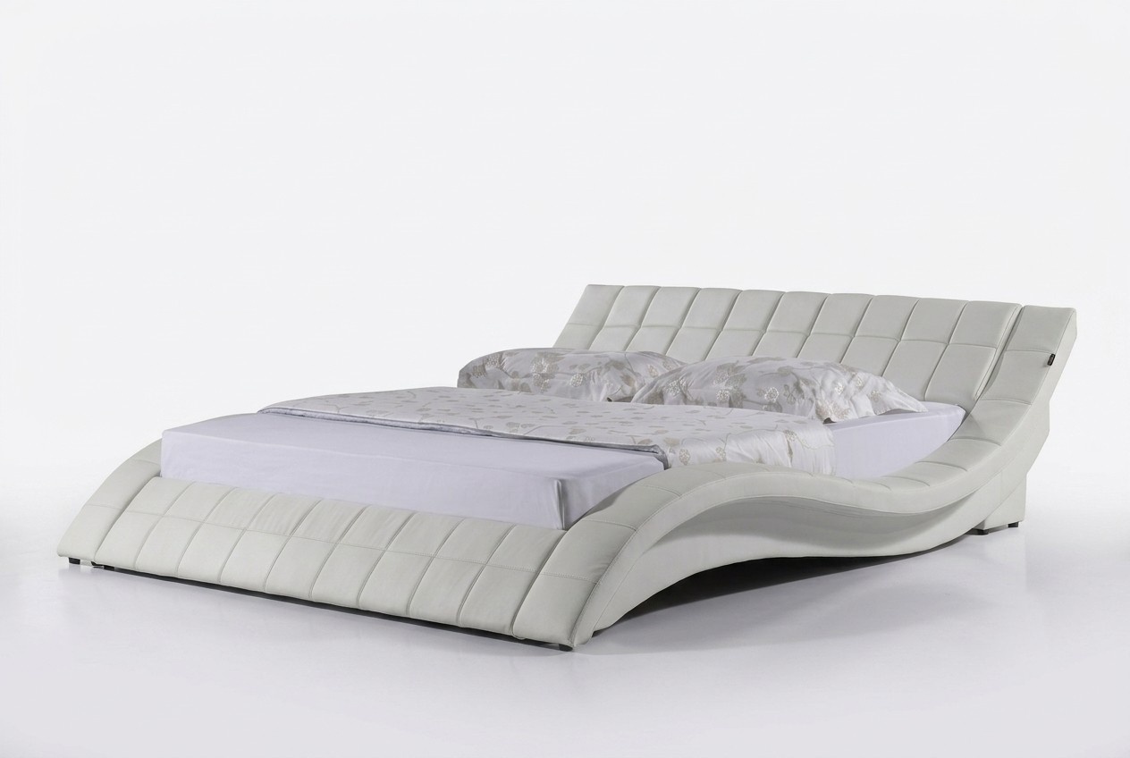 Designer Polsterbett Bett Betten Lederbett Doppelbett Ehebett Designerbett