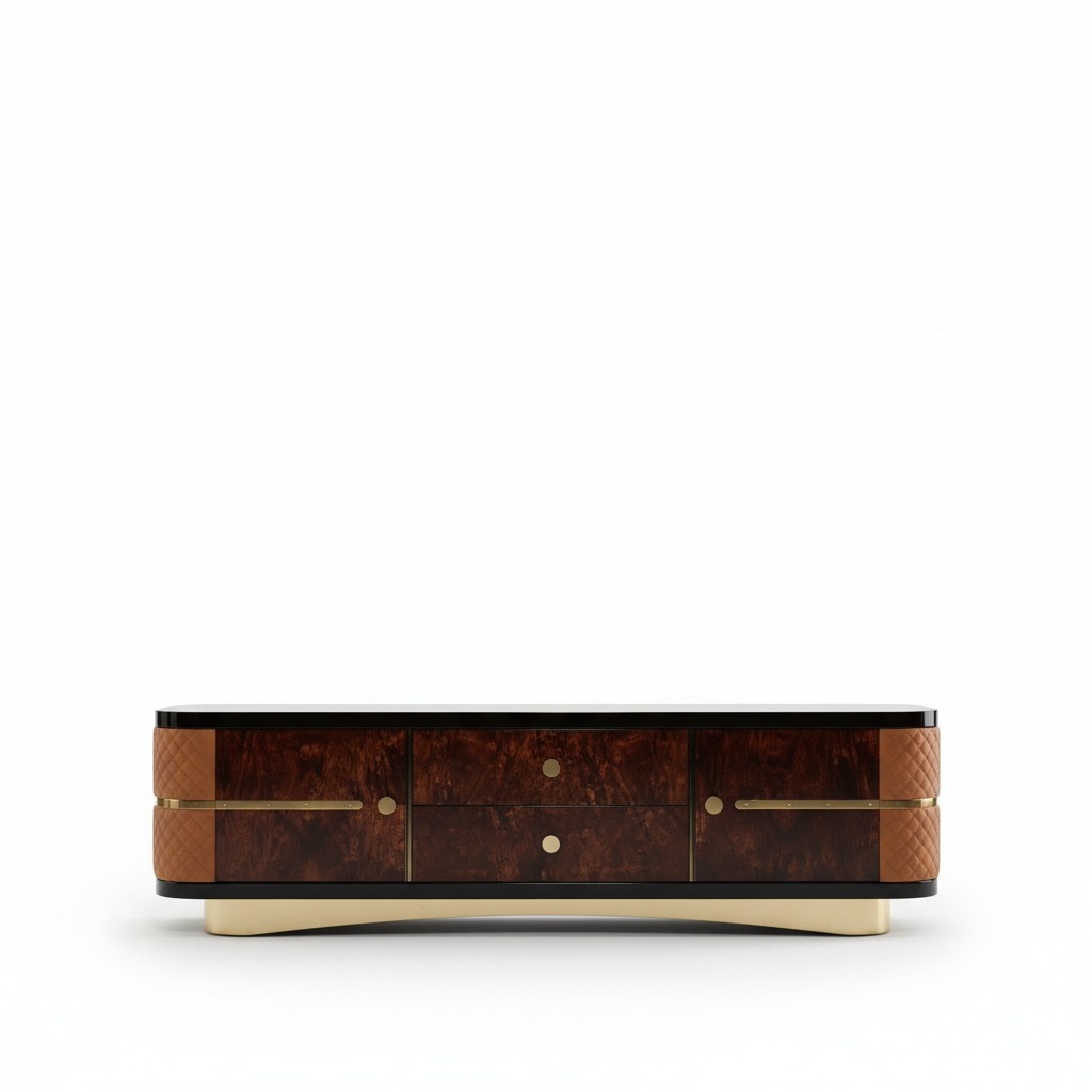 Designer rtv Anrichte Kommode Side Low Board Schrank Zimmer Regal Luxus