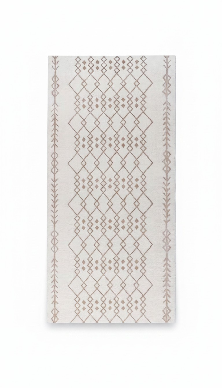 Designer Wohnzimmer Teppich Kurzflor Modern Ethno Muster Schlafzimmer
