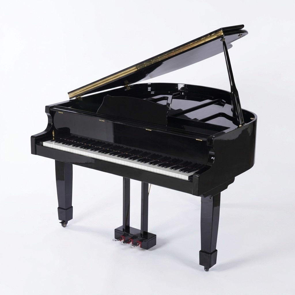 Digitalpiano Flügelklavier Klavier Hochglanz Schwarz Piano Klaviere