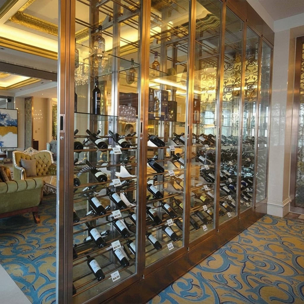 Display-Weinschrank Weinmöbel Weinlagerregal Weinregal Flaschenregal