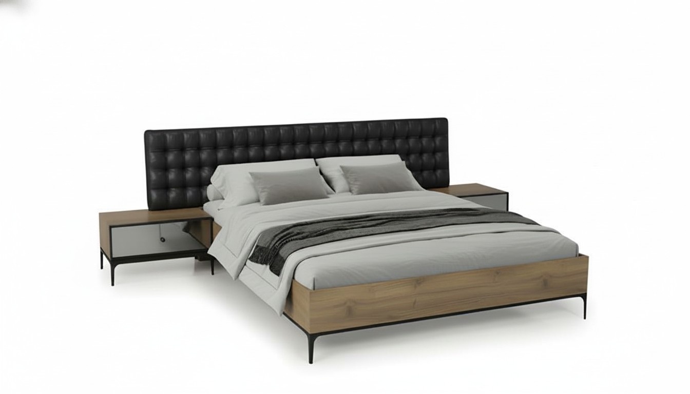 Doppelbett Ehebett Betten Design Bett Luxus Schlafzimmer Möbel Einrichtung