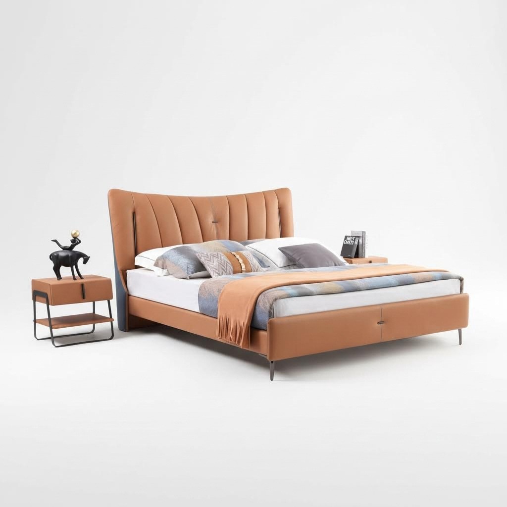 Doppelbett Ehebett Designerbett NEU 180x200cm Designer Polsterbett Bett