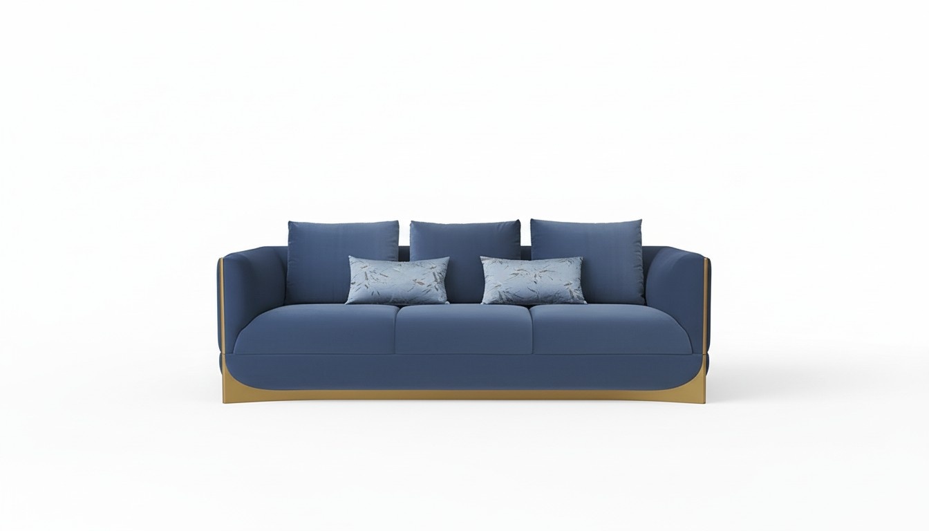 Dreisitzer Couch Polster Design Sofa Moderne 3er Sitz Sofas Zimmer Luxus Möbel