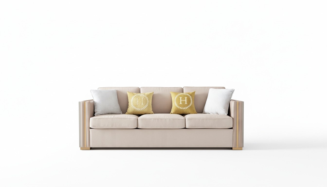 Dreisitzer Couch Polster Design Sofa Moderner 3er Sofas Zimmer Möbel