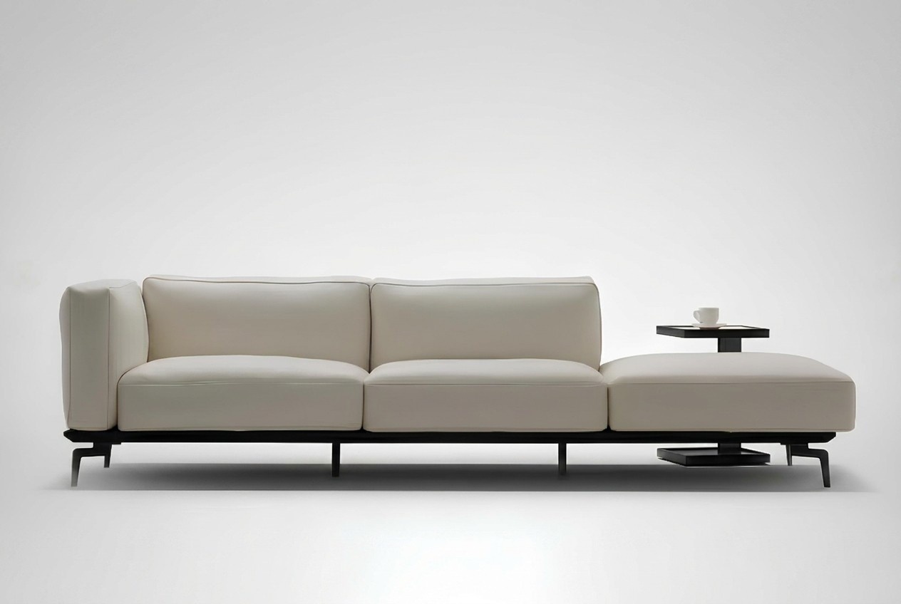 Dreisitzer Couch Polster Design 3er Sitz Sofas Zimmer Möbel Moderne Leder