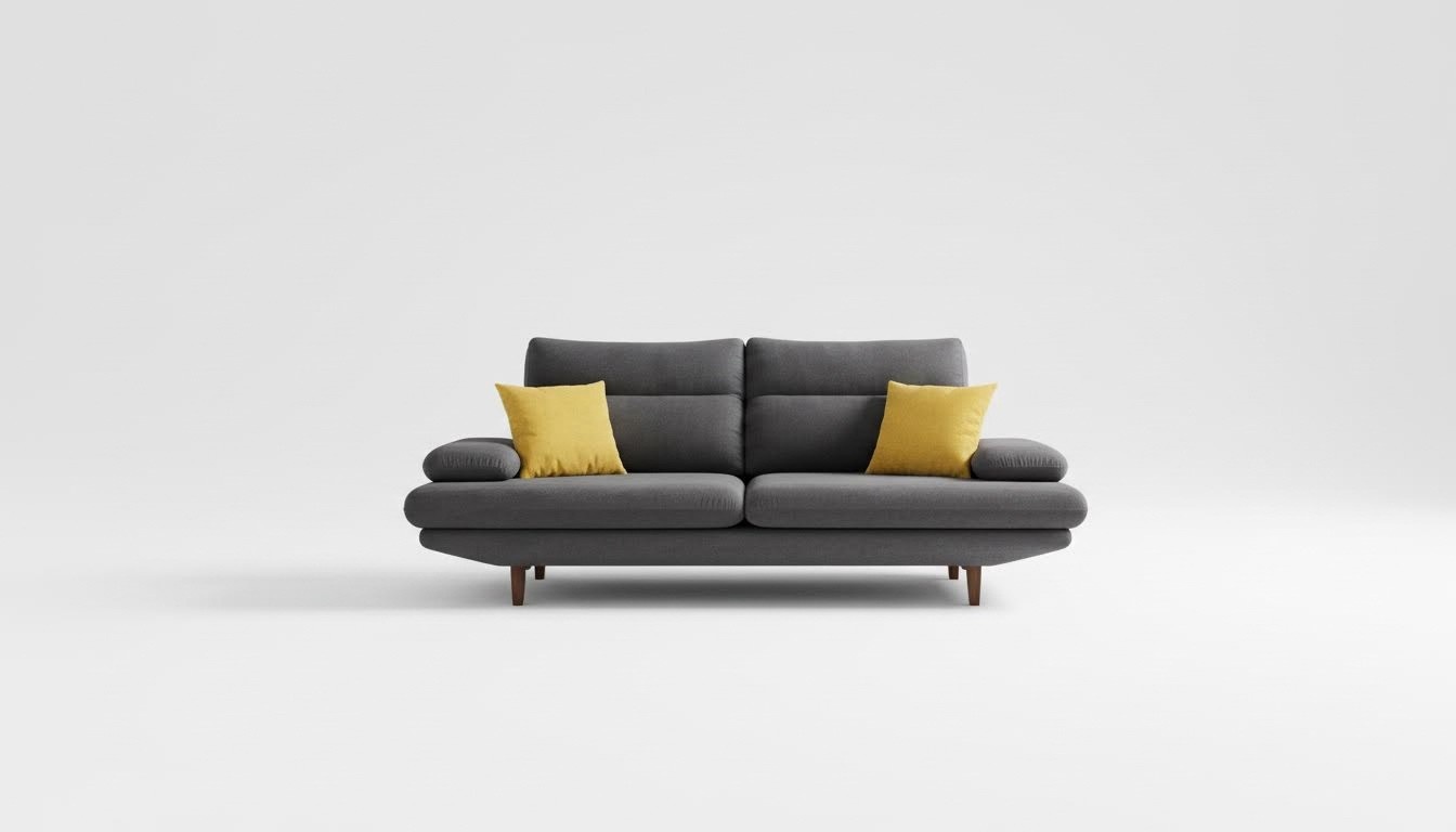 Dreisitzer Designer Sofa Couch 2 Sitz Polster Leder Couchen Big Sofas Textil Neu