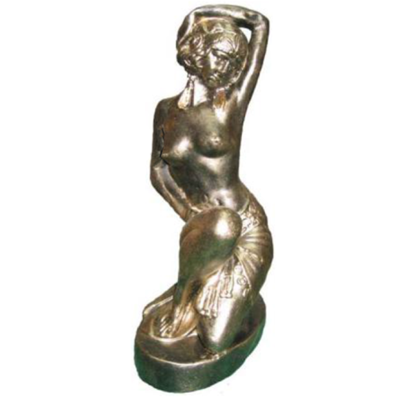 Figur Ägyptische Muse Statuen Figuren Dekoration Kunststoff 34cm Ägypten