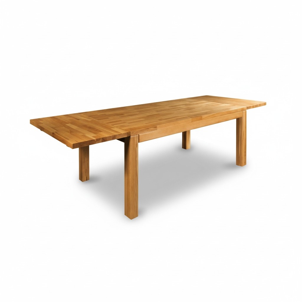 Echtes Holz Massiv Tisch 180x90cm Esszimmer Tische Eiche massivholztisch Möbel