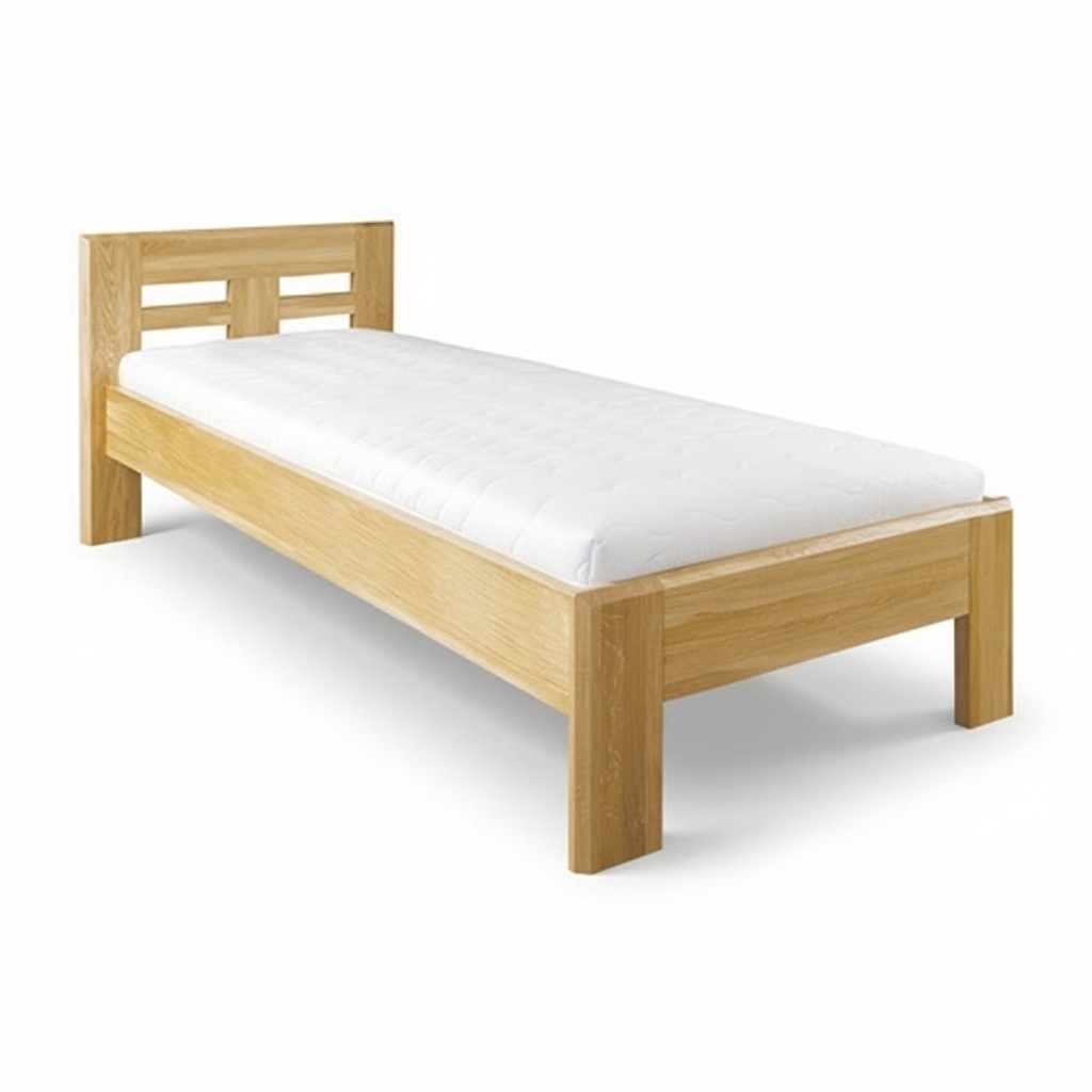 Echtholz Betten Holzbett Doppelbett 100x200 cm Neu Echtholz Bett Polsterbett