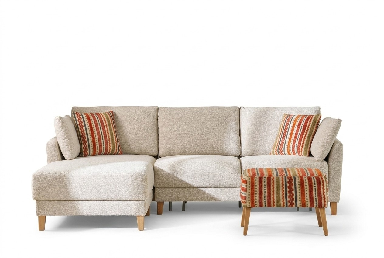 Eckcouch Eck Wohnsofa Lounge Winkelsofa Sofalandschaft Eckgarnitur Sofa