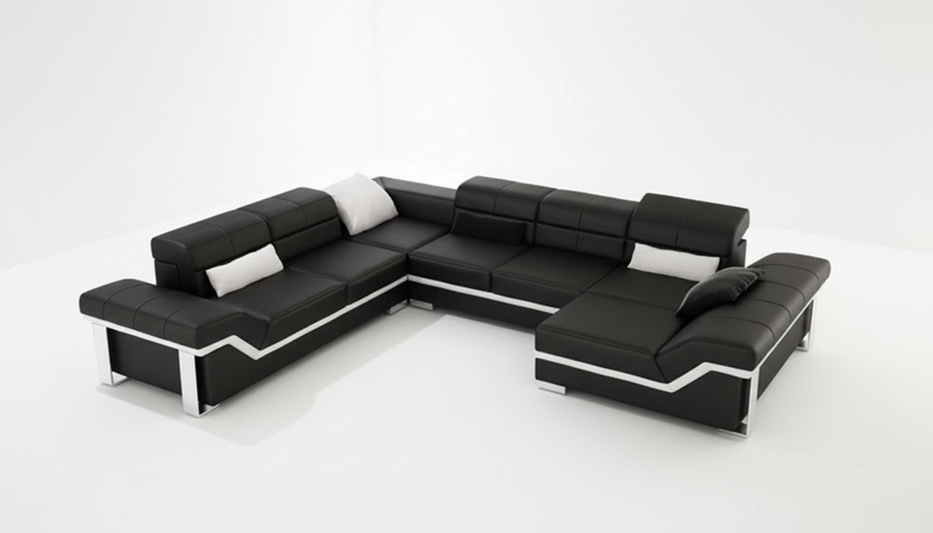 Ecke Couch Designer Sitz Möbel Couchen Moderne Sofa Eckgarnitur U Form Polster